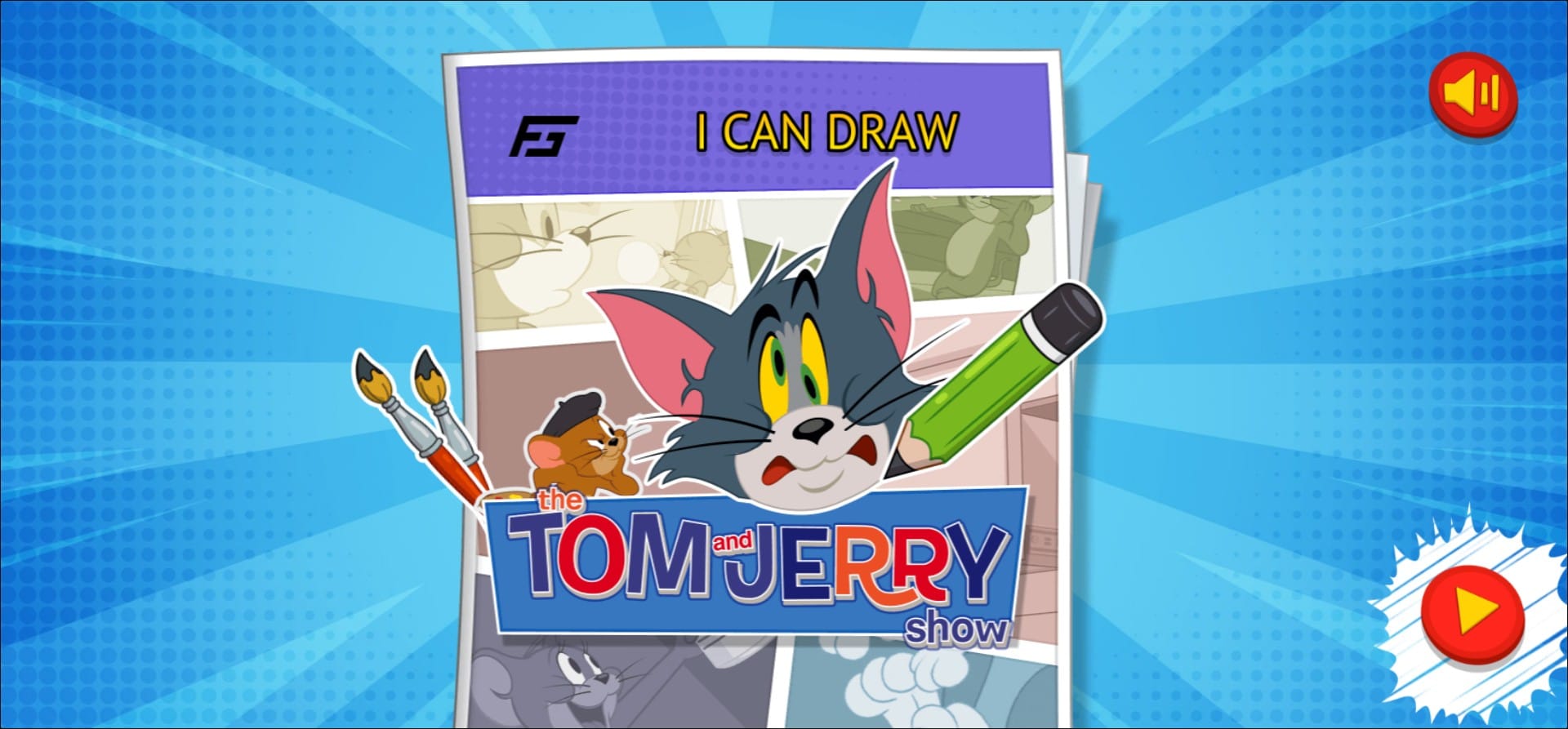 I Can Draw Tom and Jerry