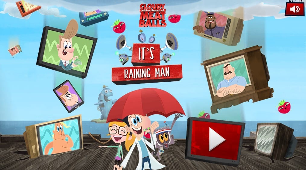 Cloudy with a Chance of Meatballs: Its Raining Man