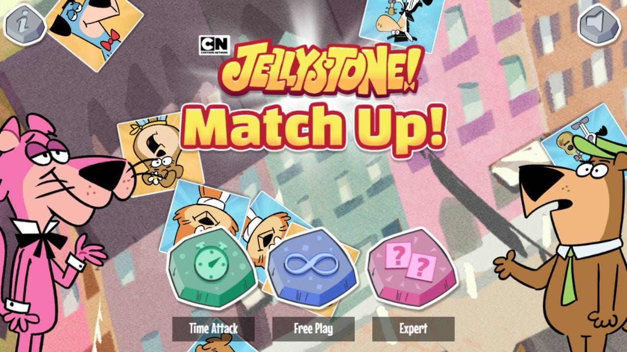 Jellystone Match Up Memory Puzzle