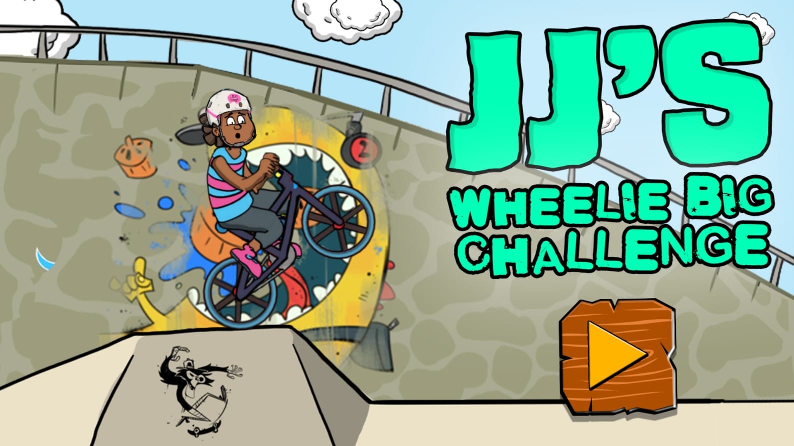 JJ's Wheelie Big Challenge: CoComelon Bike