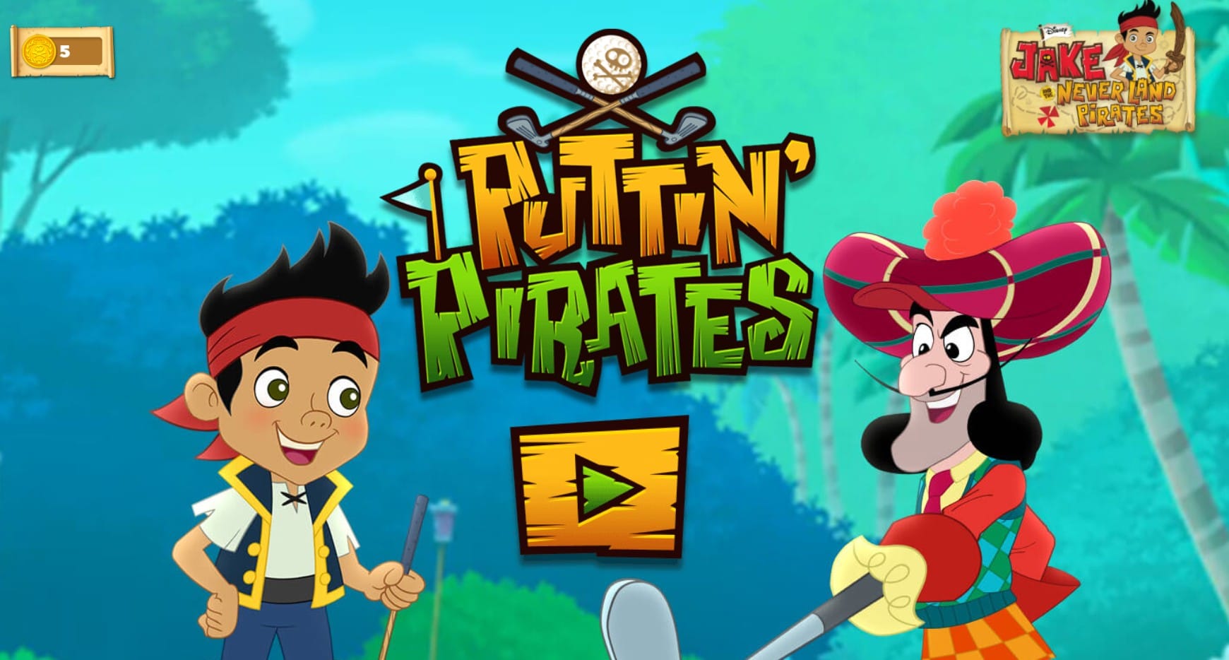 Jake and the Never Land Pirates Puttin' Pirates