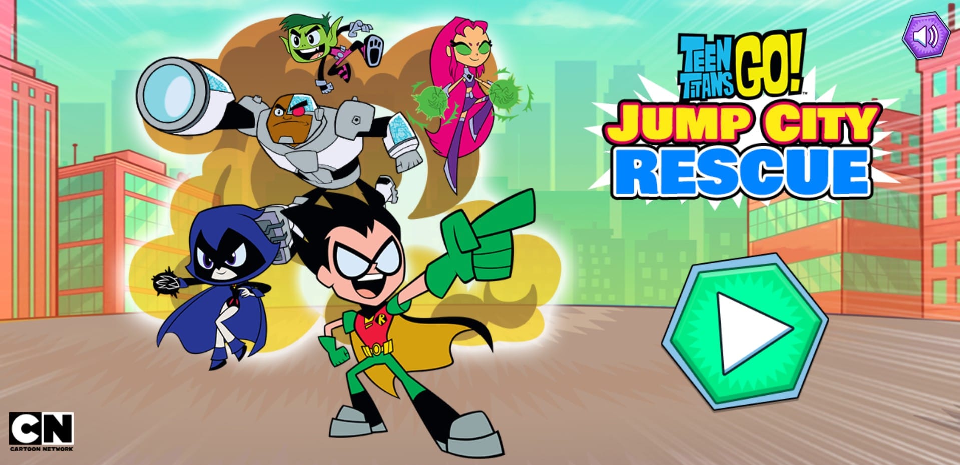 Teen Titans Cartoon Network Action: Jump City Rescue