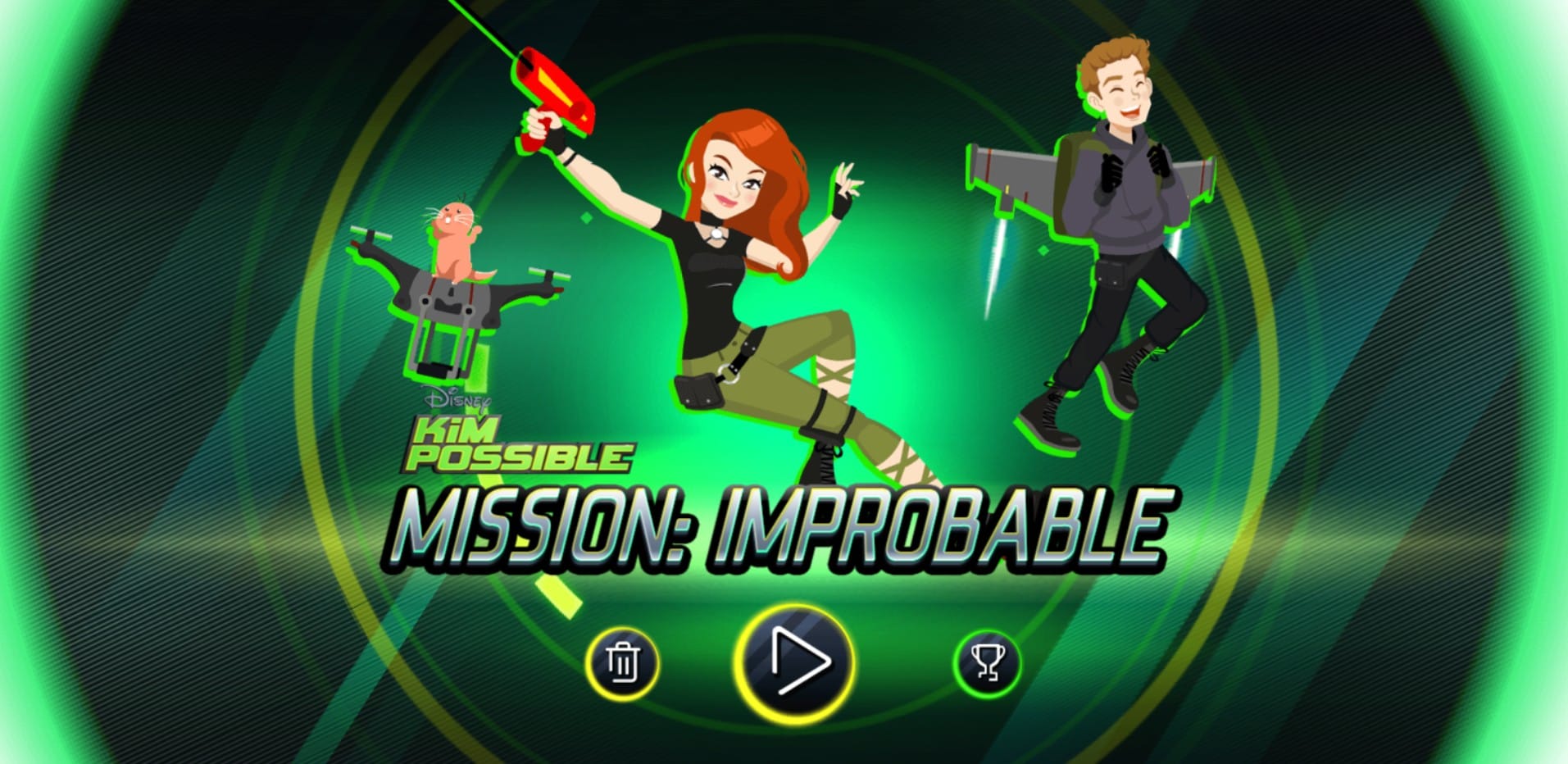 Kim Possible Mission Improbable: Action Disney