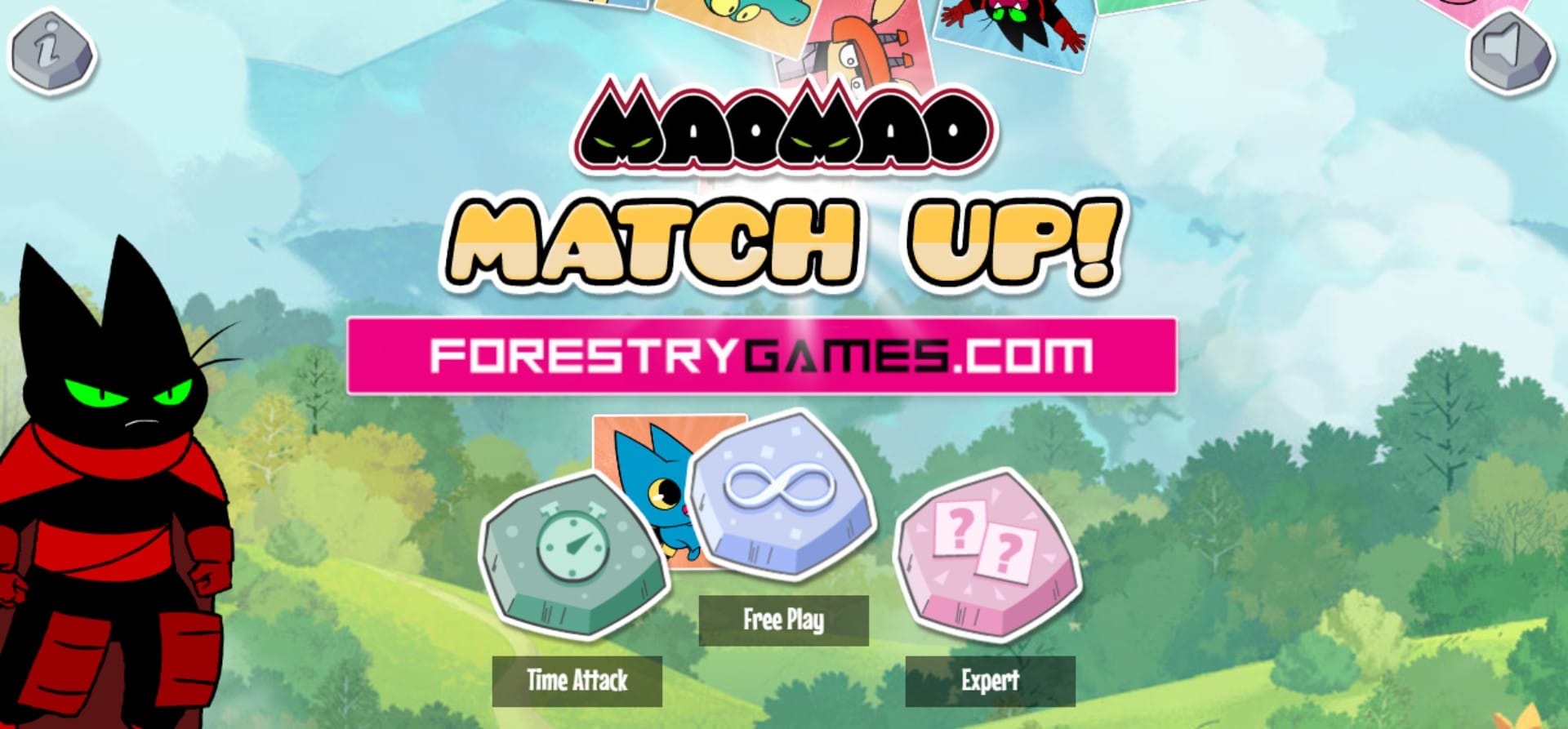 Mao Mao Match Up Memory Puzzle