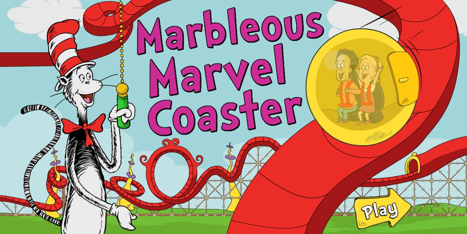 Marbelous Marvel Coaster The Cat in the Hat