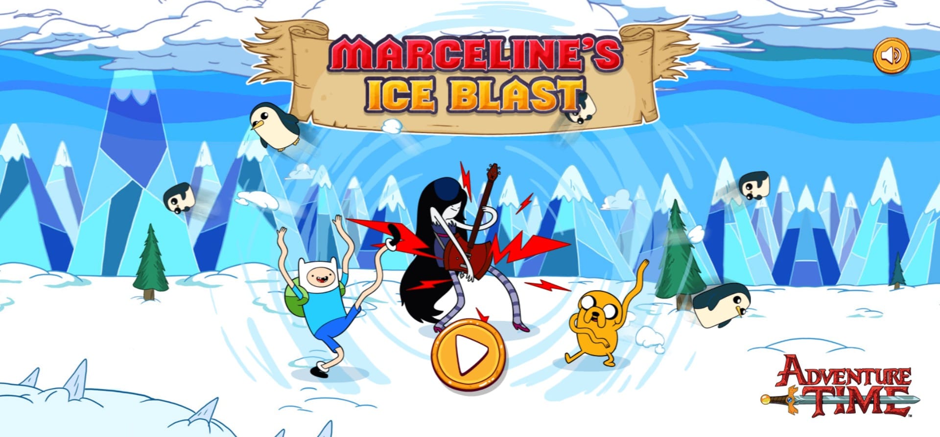 Adventure Time Cartoon Network: Marceline's Ice Blast