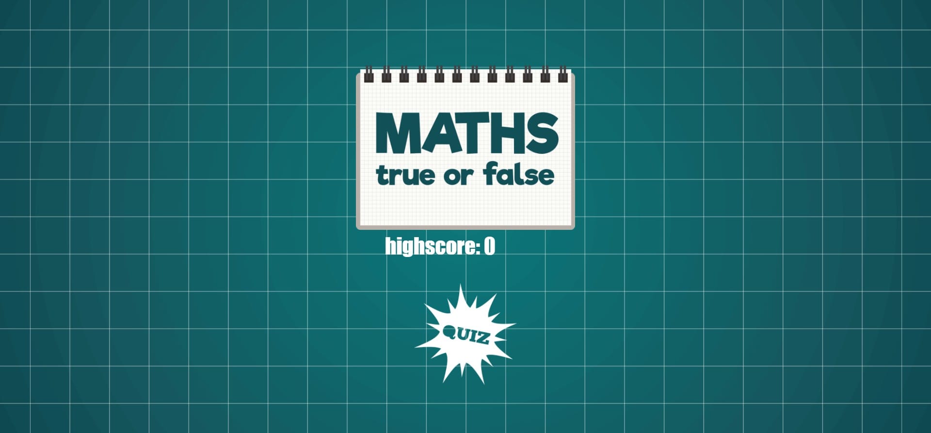 Maths True or False