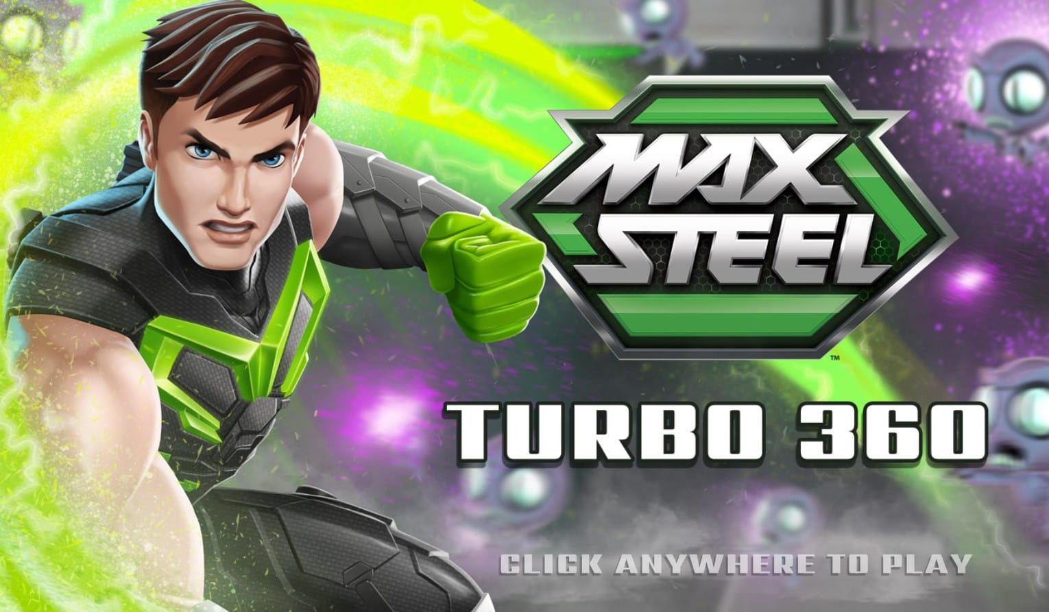 Max Steel Turbo 360 Action
