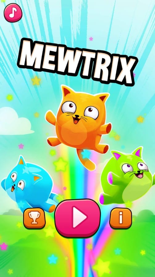 Mewtrix Cat Falling Block Puzzle