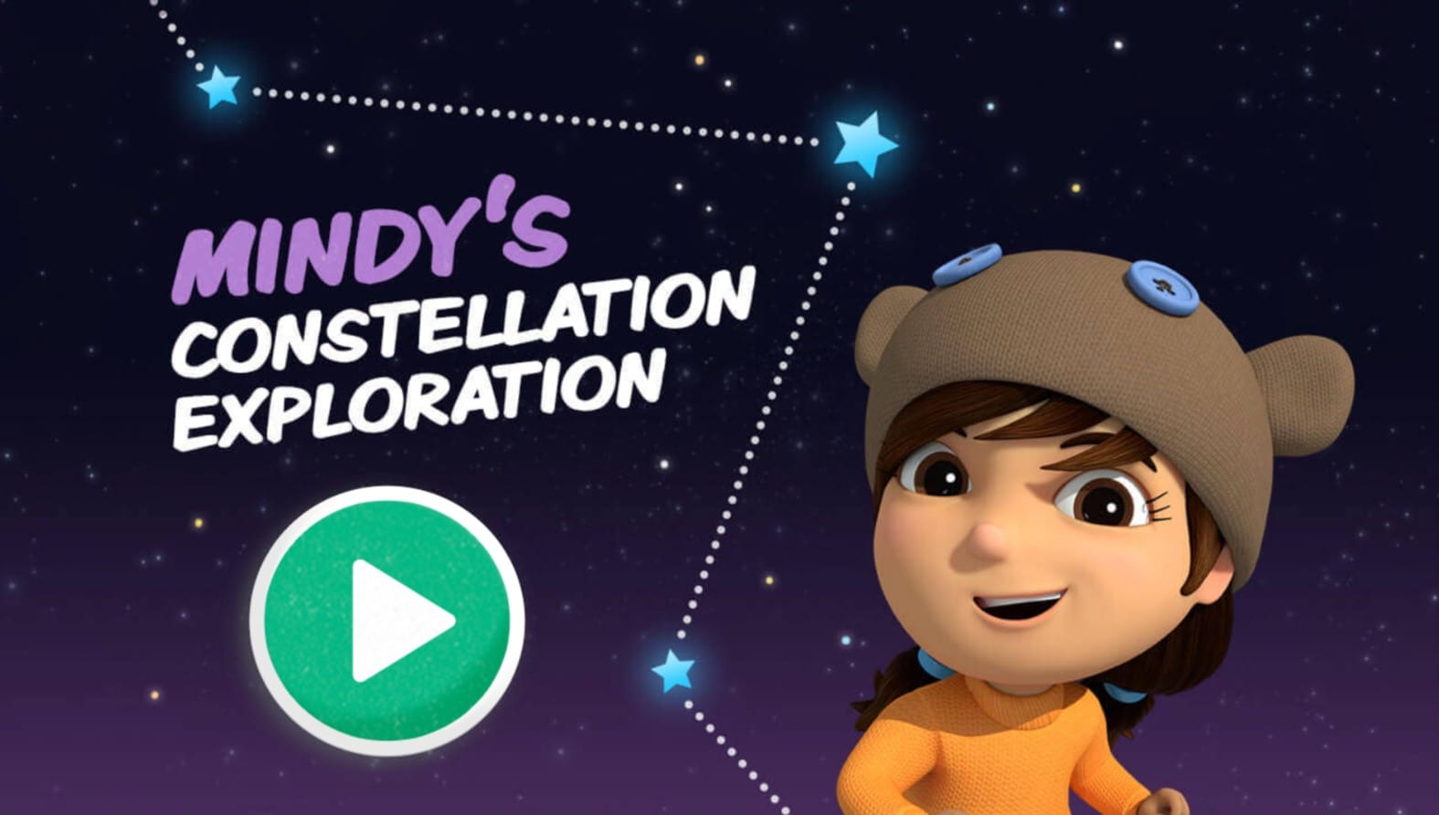 Mindy's Constellation Exploration Astronomy Game for Kids