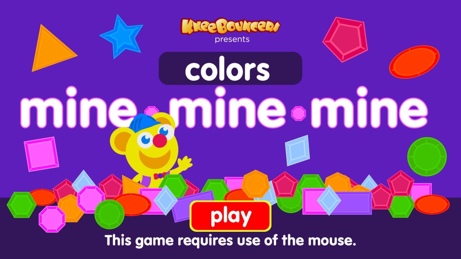 Mine Colors KneeBouncers Educational