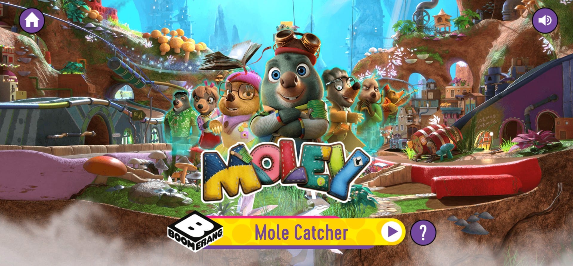 Moley Mole Catcher: Play Fun Online Arcade