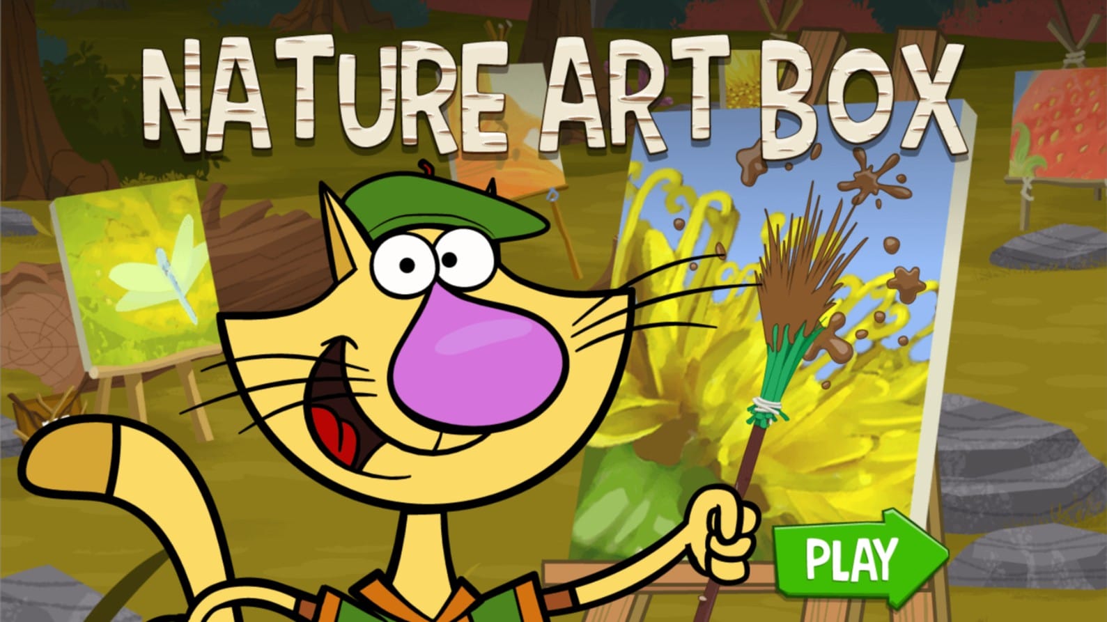 Nature Art Box Nature Cat