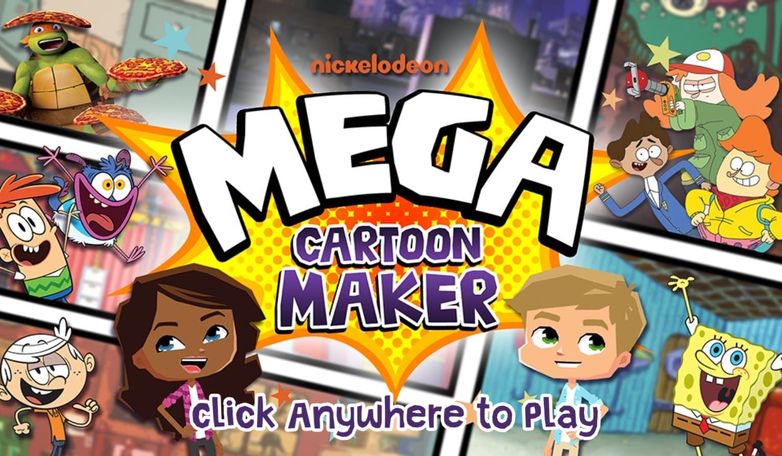 Create Your Own Nickelodeon Adventures: Nick Mega Cartoon Maker