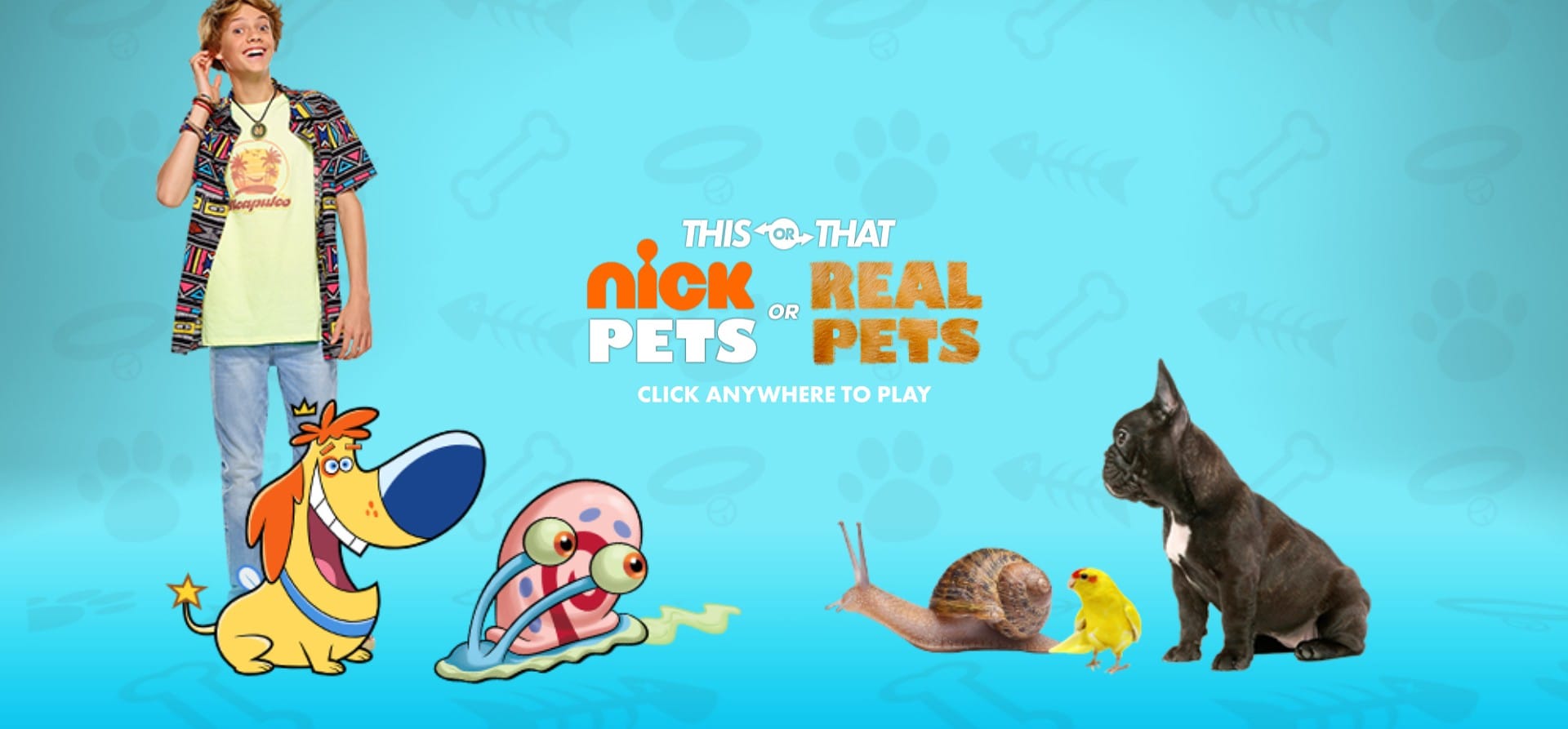Nickelodeon Nick Pets or Real Pets: Interactive Animal Quiz