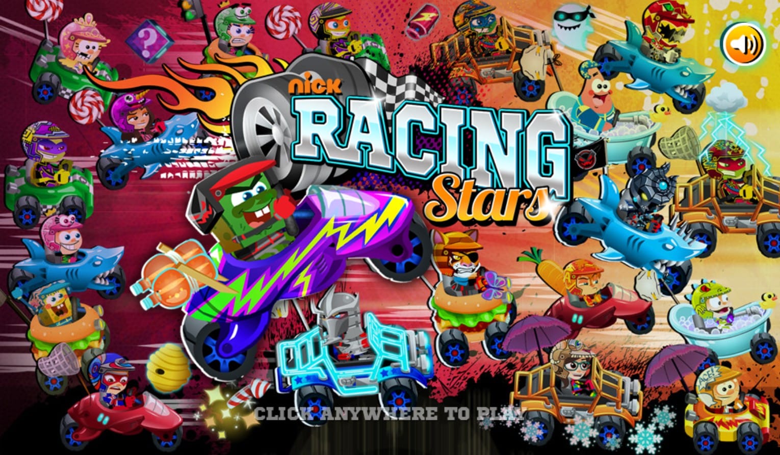Nickelodeon Racing Stars Arcade Kart Racing