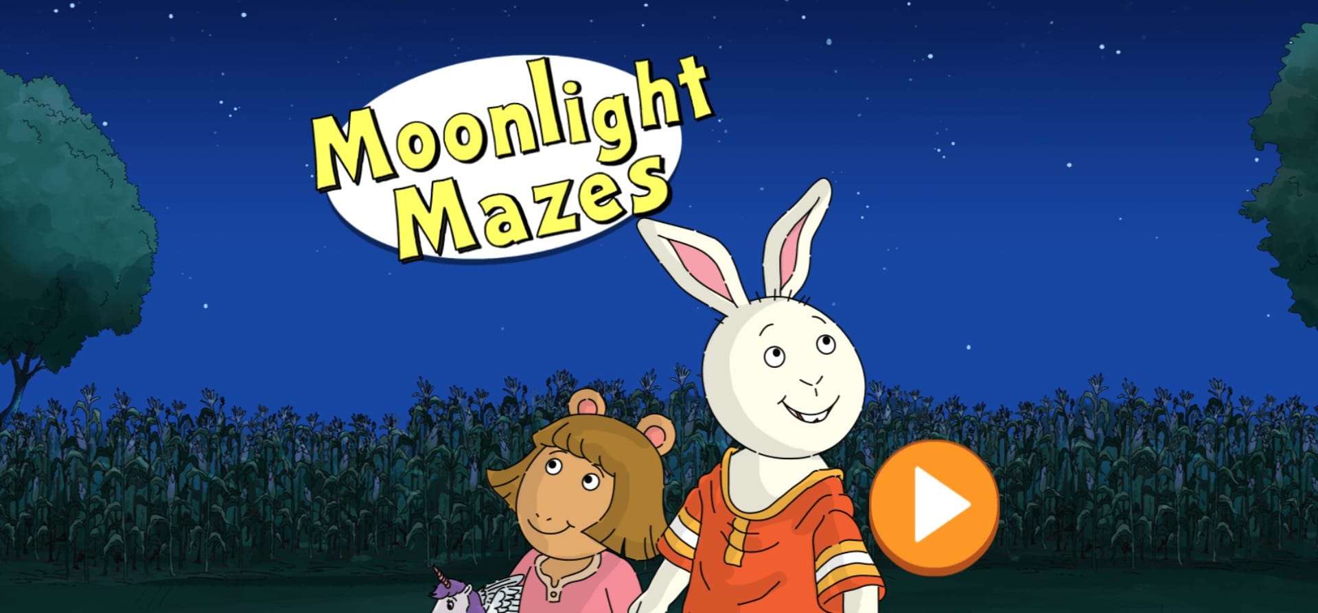 Moonlight Mazes: Play Arthur Corn Maze