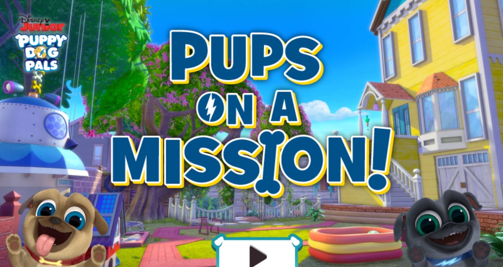 Puppy Dog Pals: Pdp Pups On A Mission