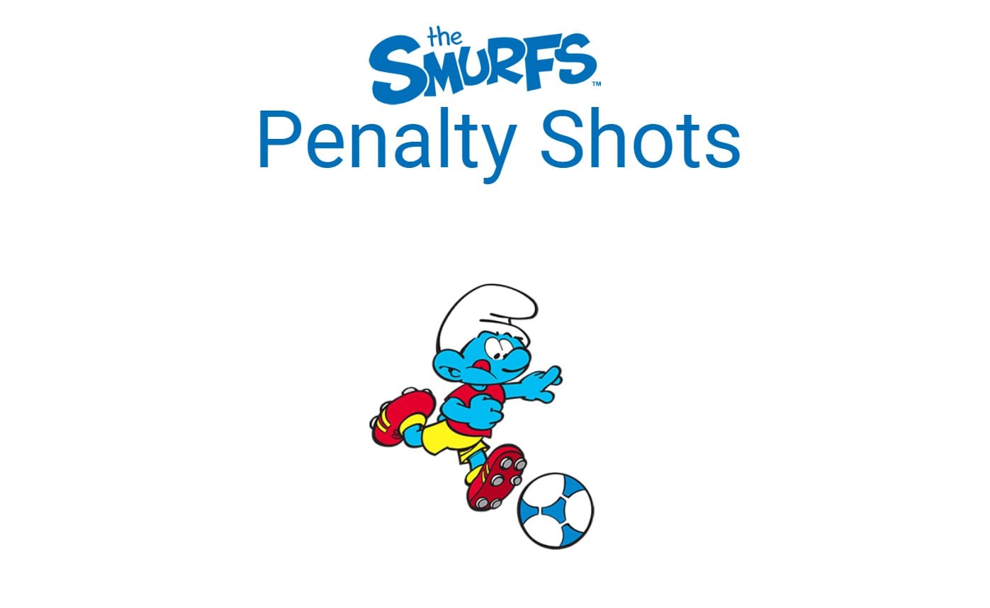 Smurfs Penalty Shootout Soccer