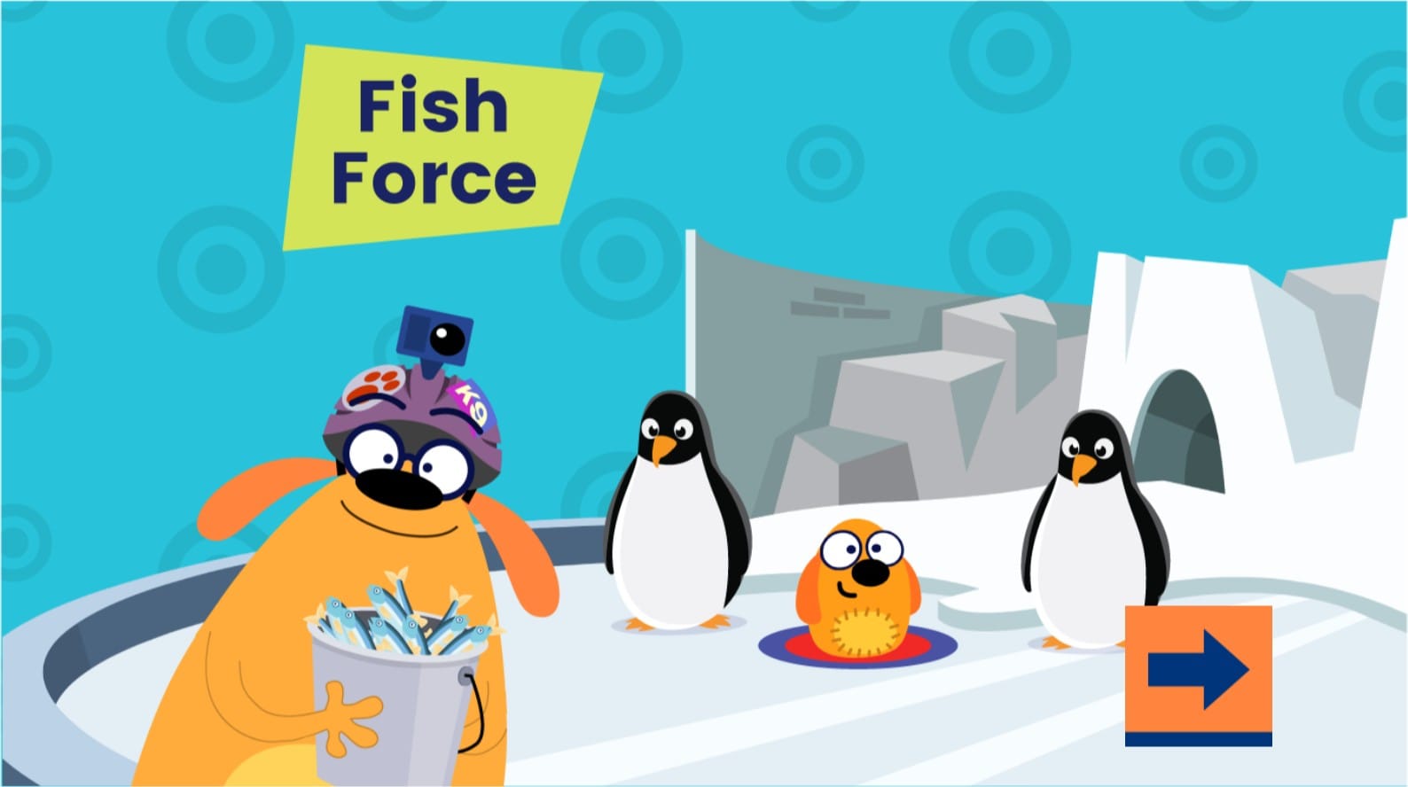 Penguin Pinball Fish Force Arcade