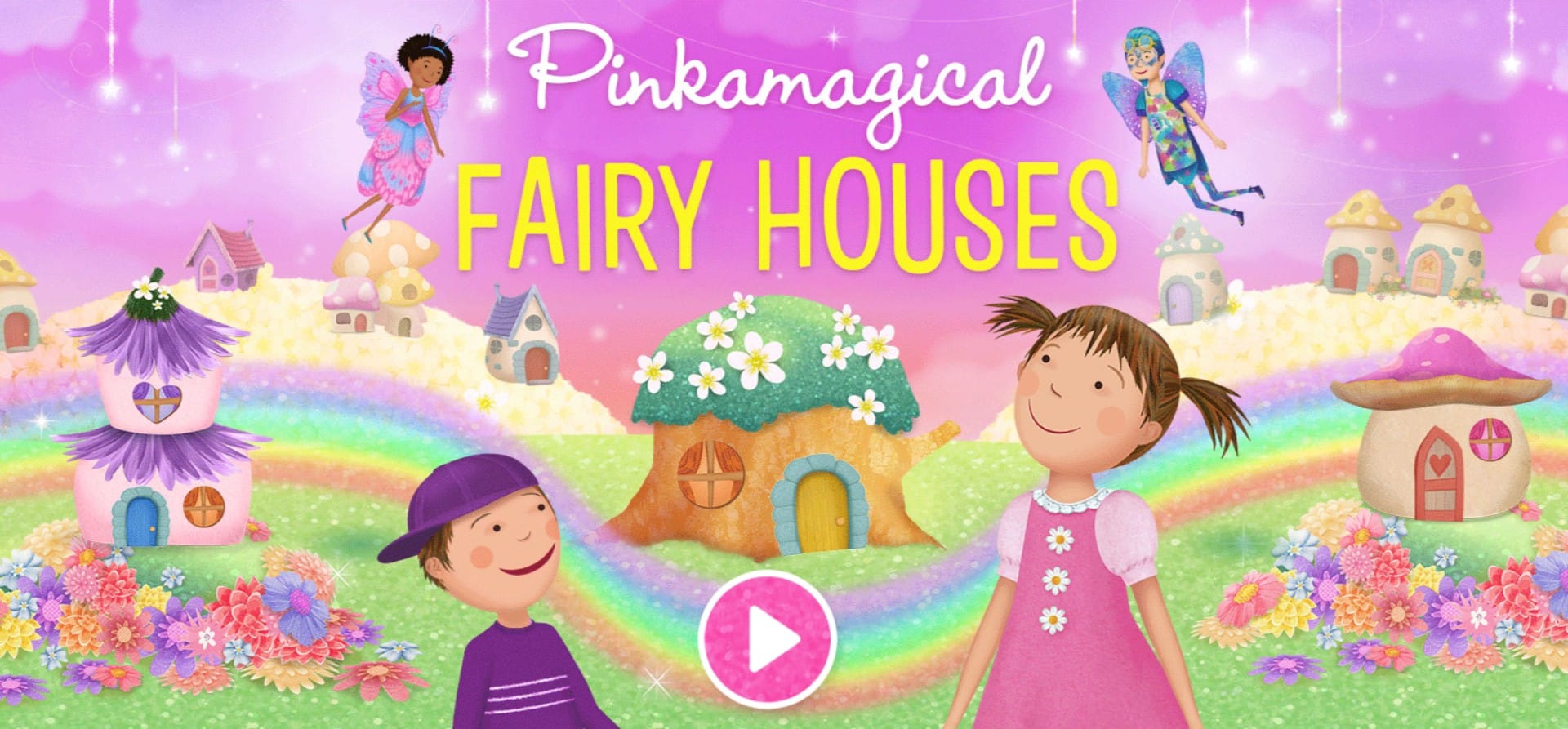 Pink Magical Fairy Houses: Enchanting Design