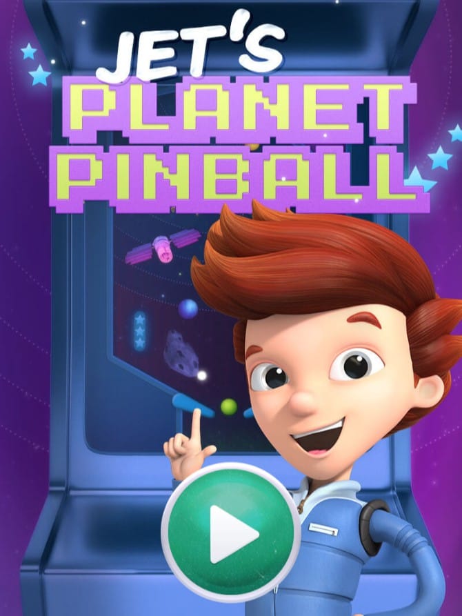 Jet's Planet Pinball Arcade Space