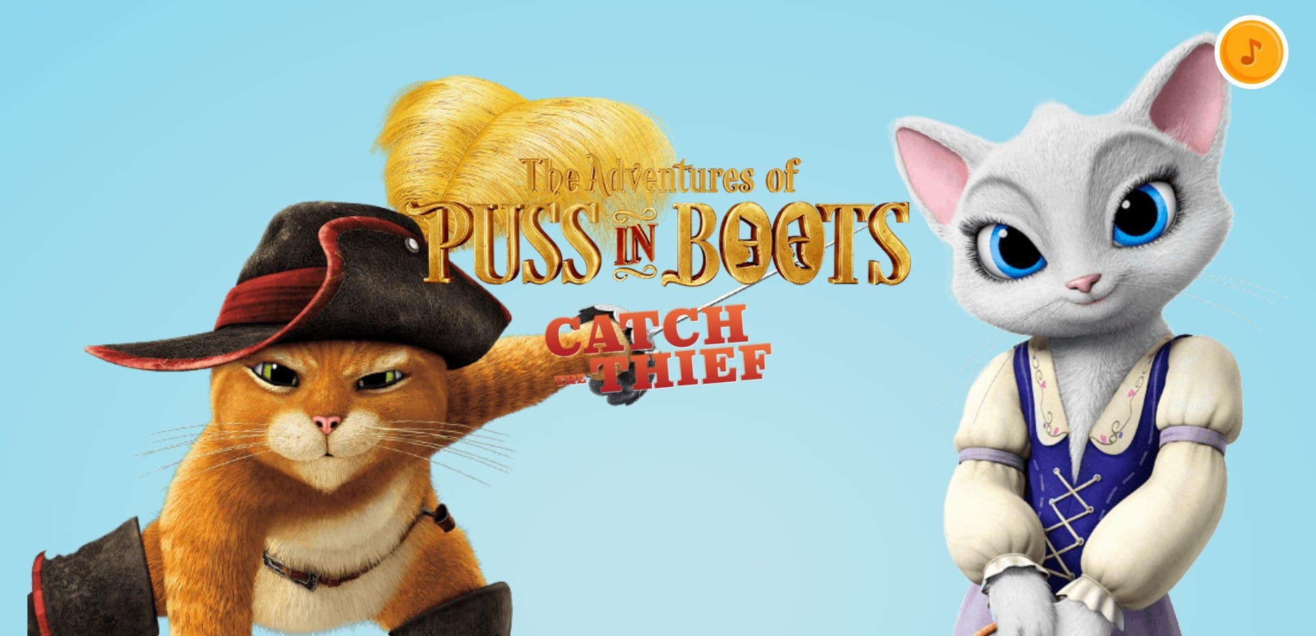 Puss in Boots Catch the Thief