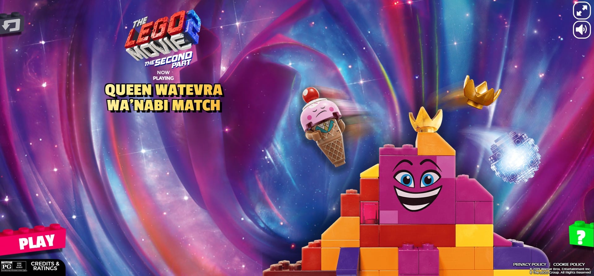 The LEGO Movie 2 Queen Watevra Wa'Nabi Match