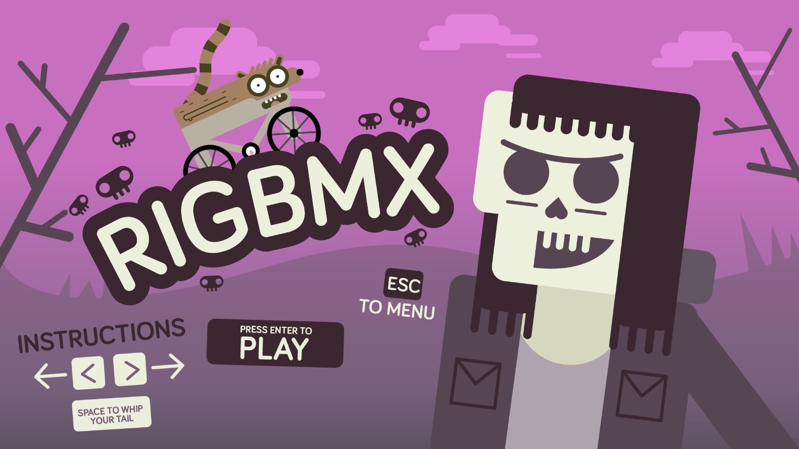 Rigby BMX Cartoon Network Adventure