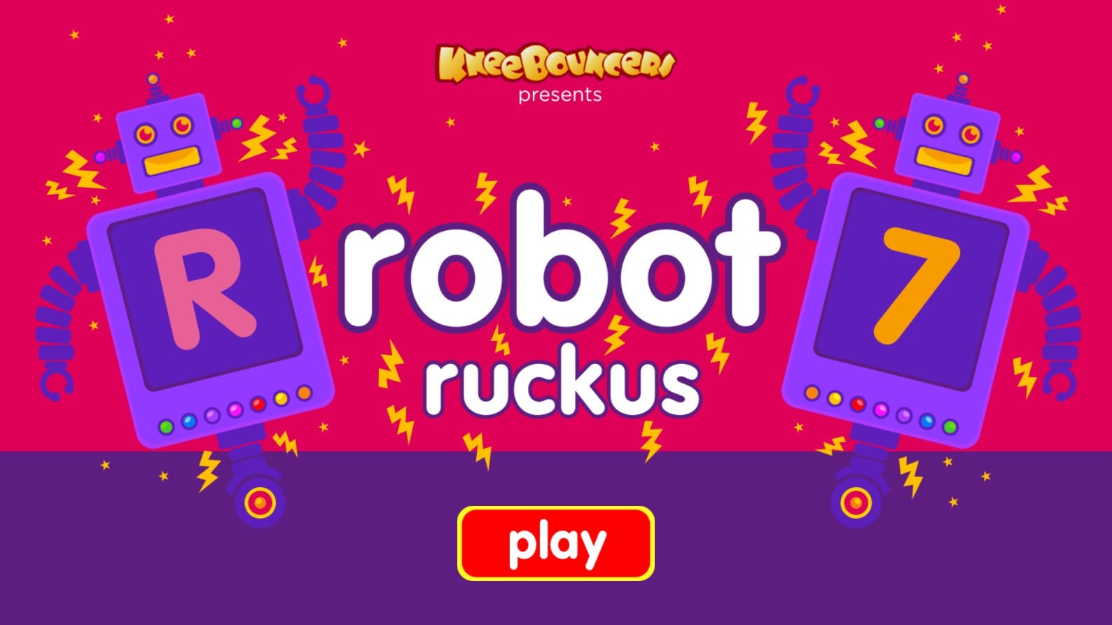 Robot Ruckus: Interactive Educational Robot Game for Kids