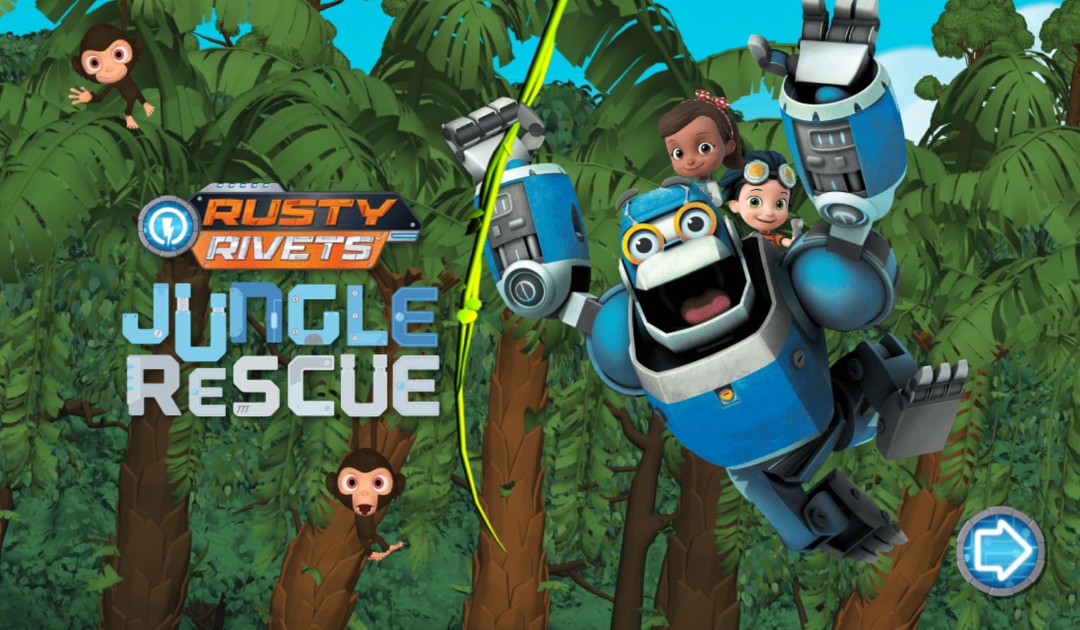 Rusty Rivets Jungle Rescue Nickelodeon Adventure