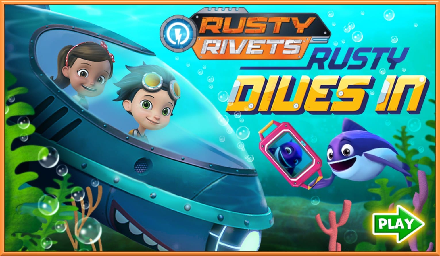 Rusty Rivets Rusty Dives In