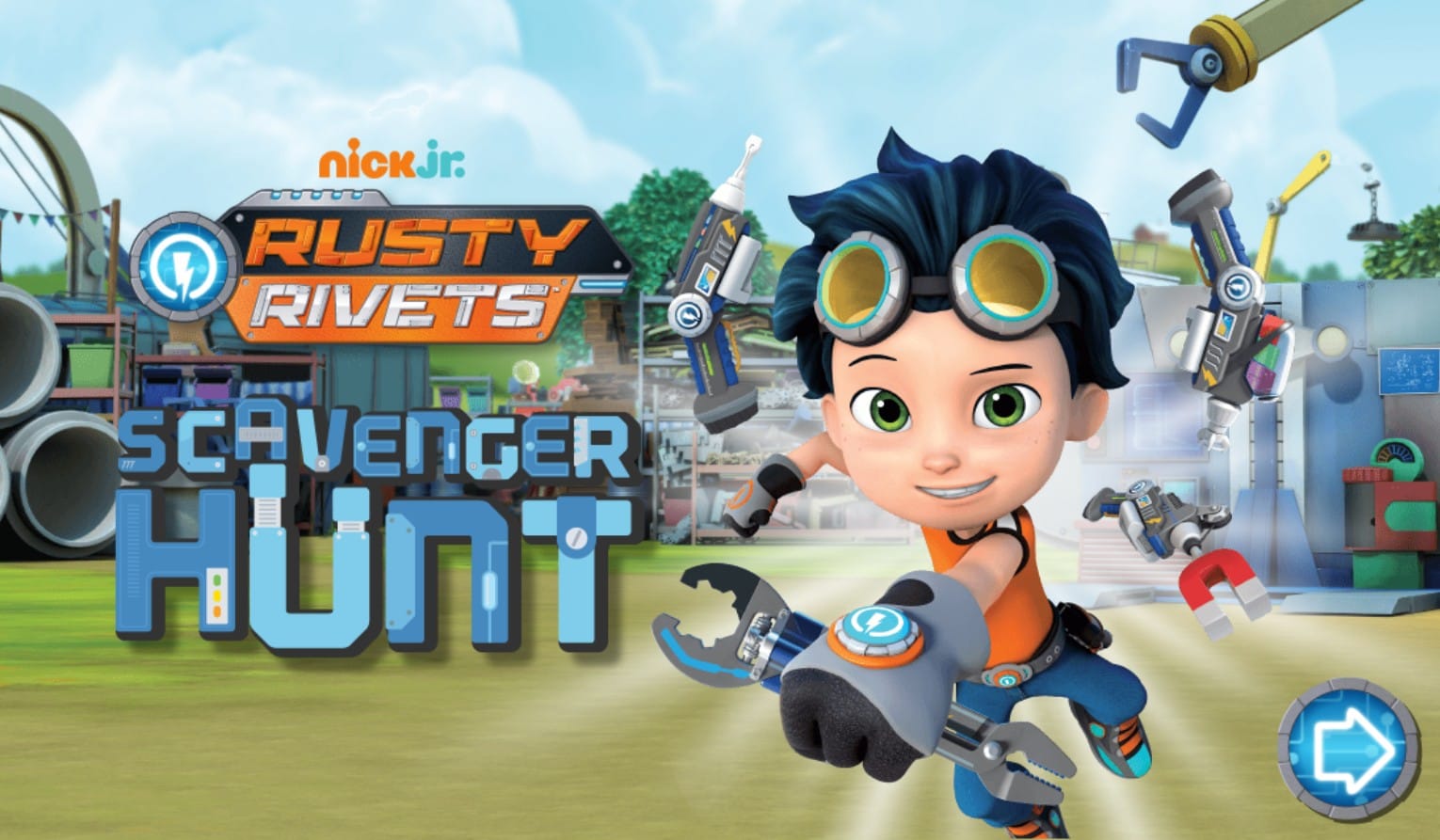 Rusty Rivets Scavenger Hunt Game for Free
