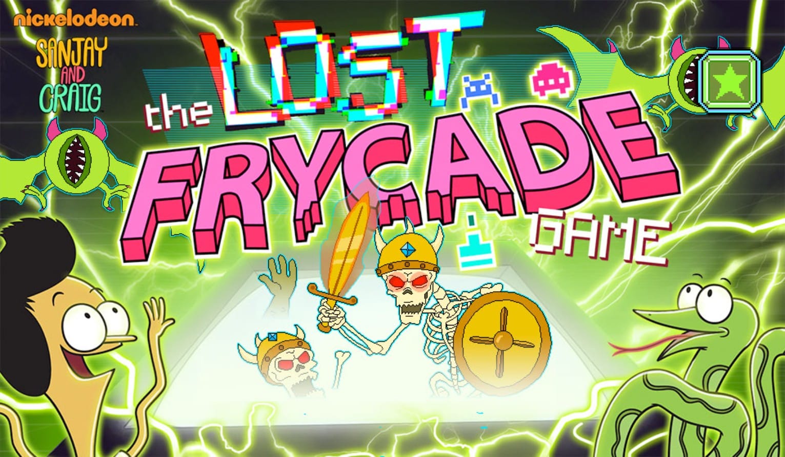 Sanjay and Craig The Lost Frycade: Play Retro Arcade Fun