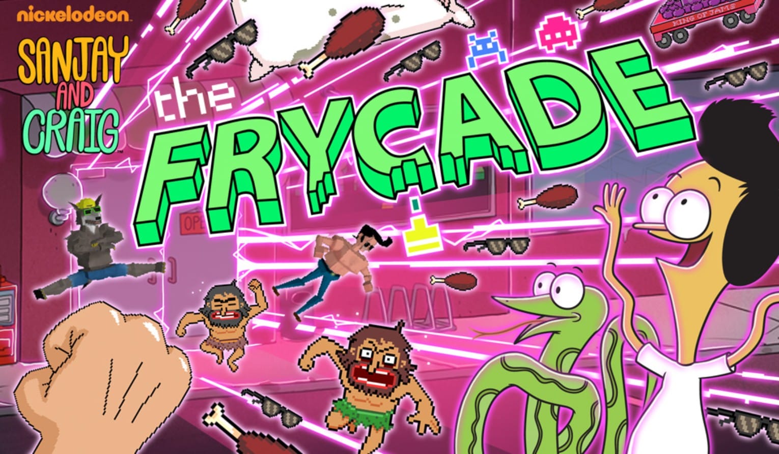 Sanjay and Craig The Frycade Arcade