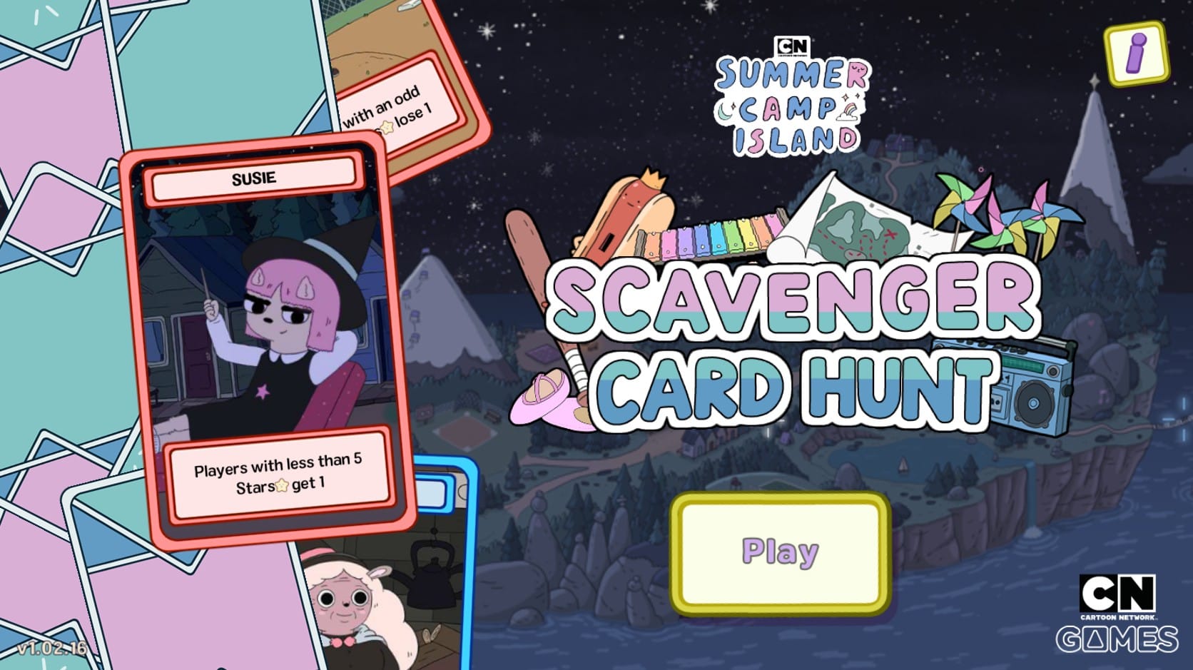 Scavenger Card Hunt: Online Matching Puzzle