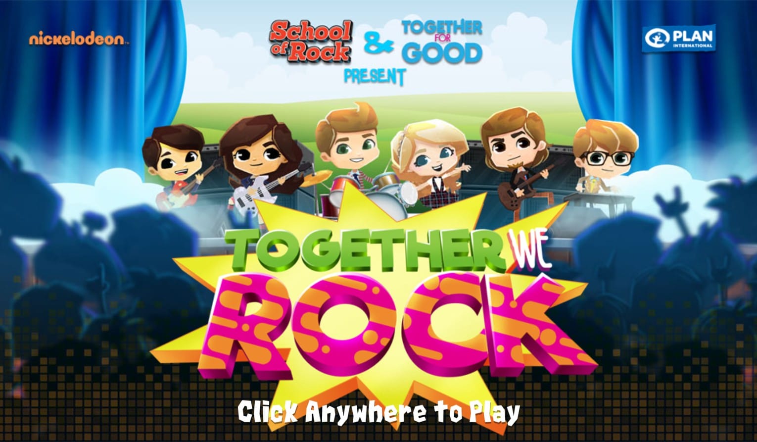 Play Nickelodeon Music: School of Rock Together We Rock