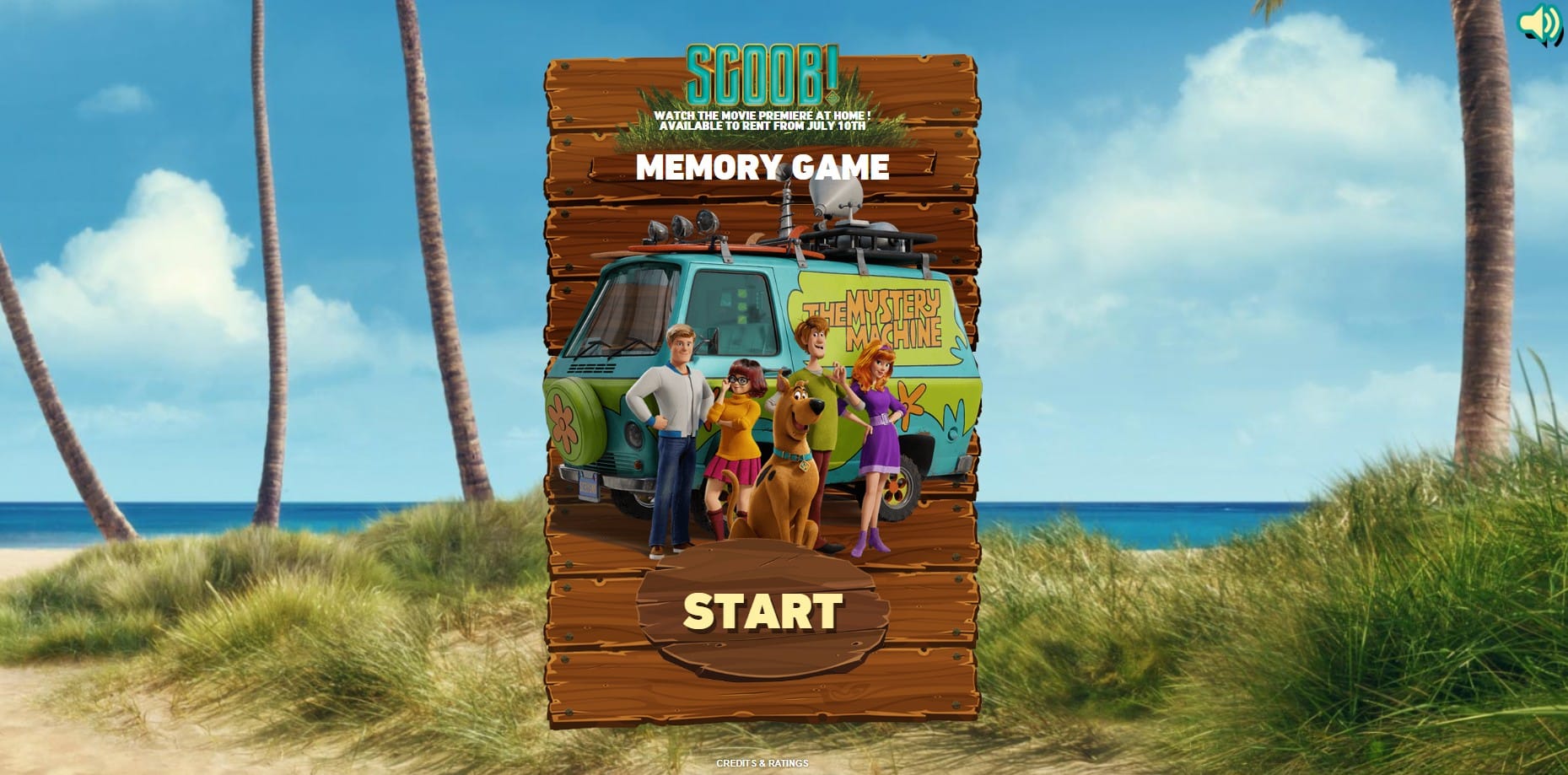 Scooby: Doo Memory Game Online