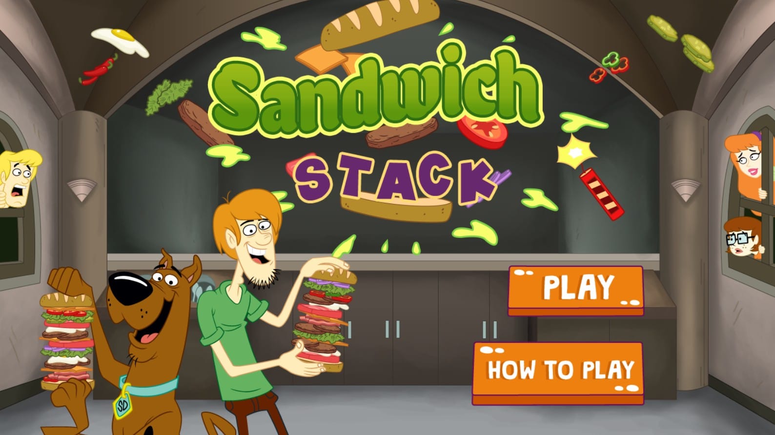 Scooby: Doo Sandwich Stack