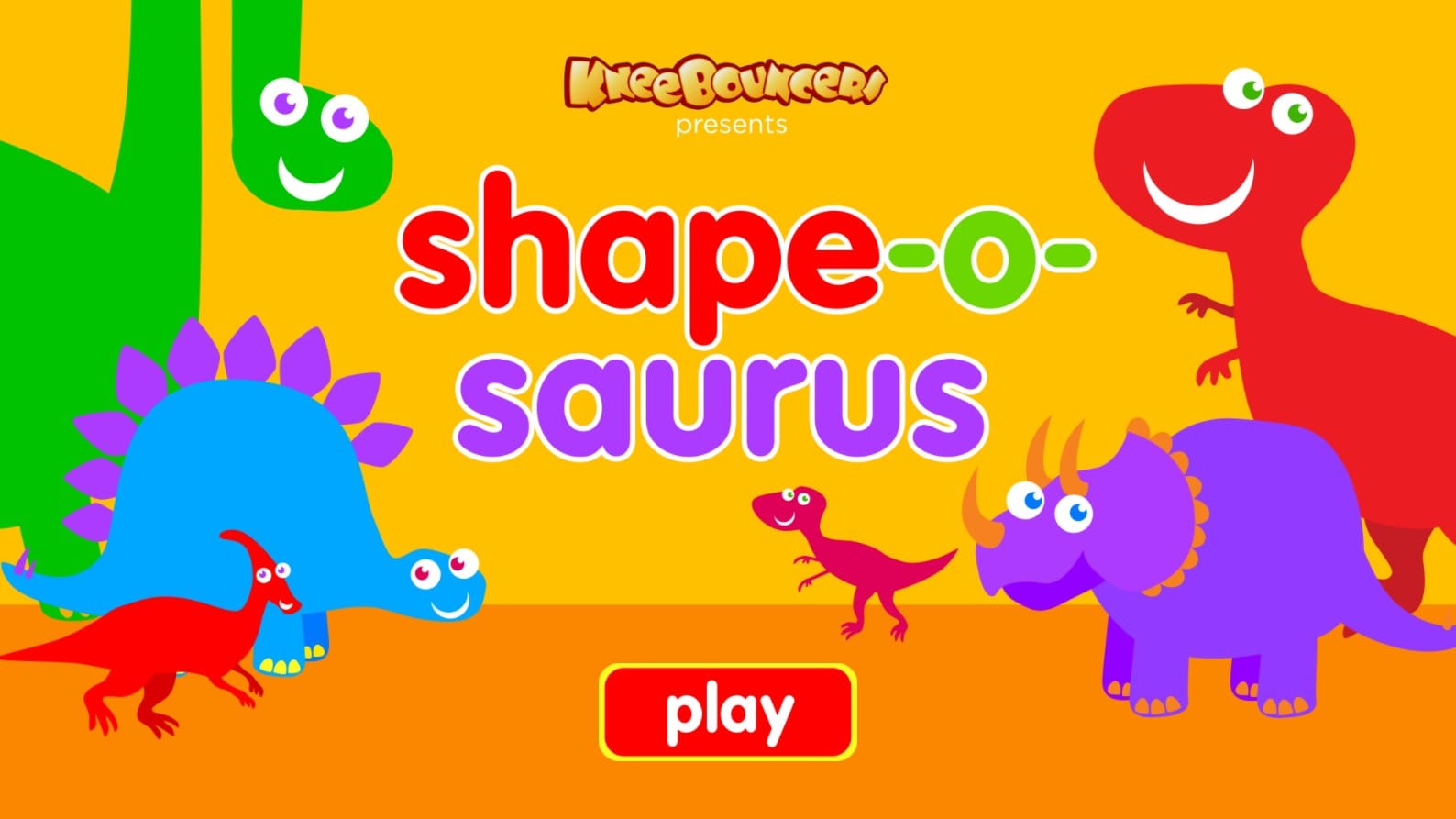Shape: o: saurus Educational Dinosaur