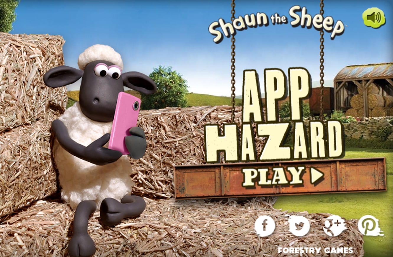 Shaun the Sheep App Hazard: Online