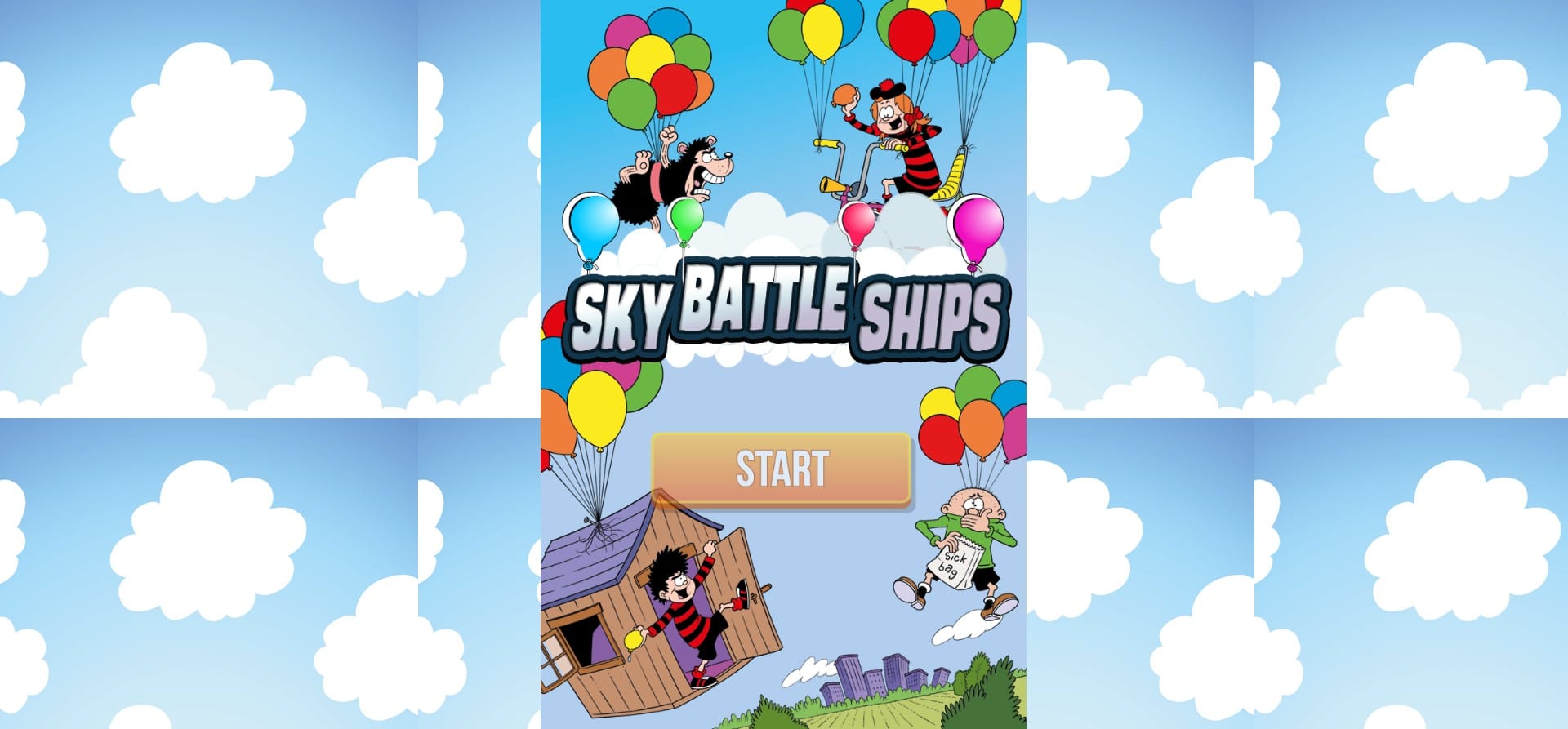 Sky Battleships Dennis and Gnasher
