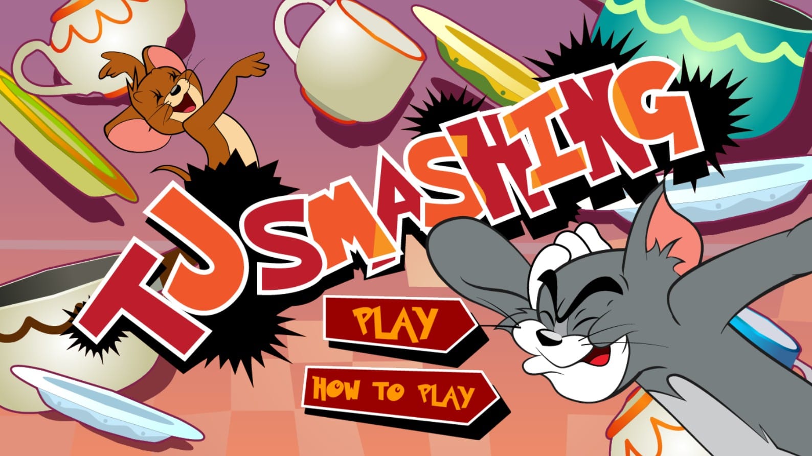 Tom and Jerry Smashing