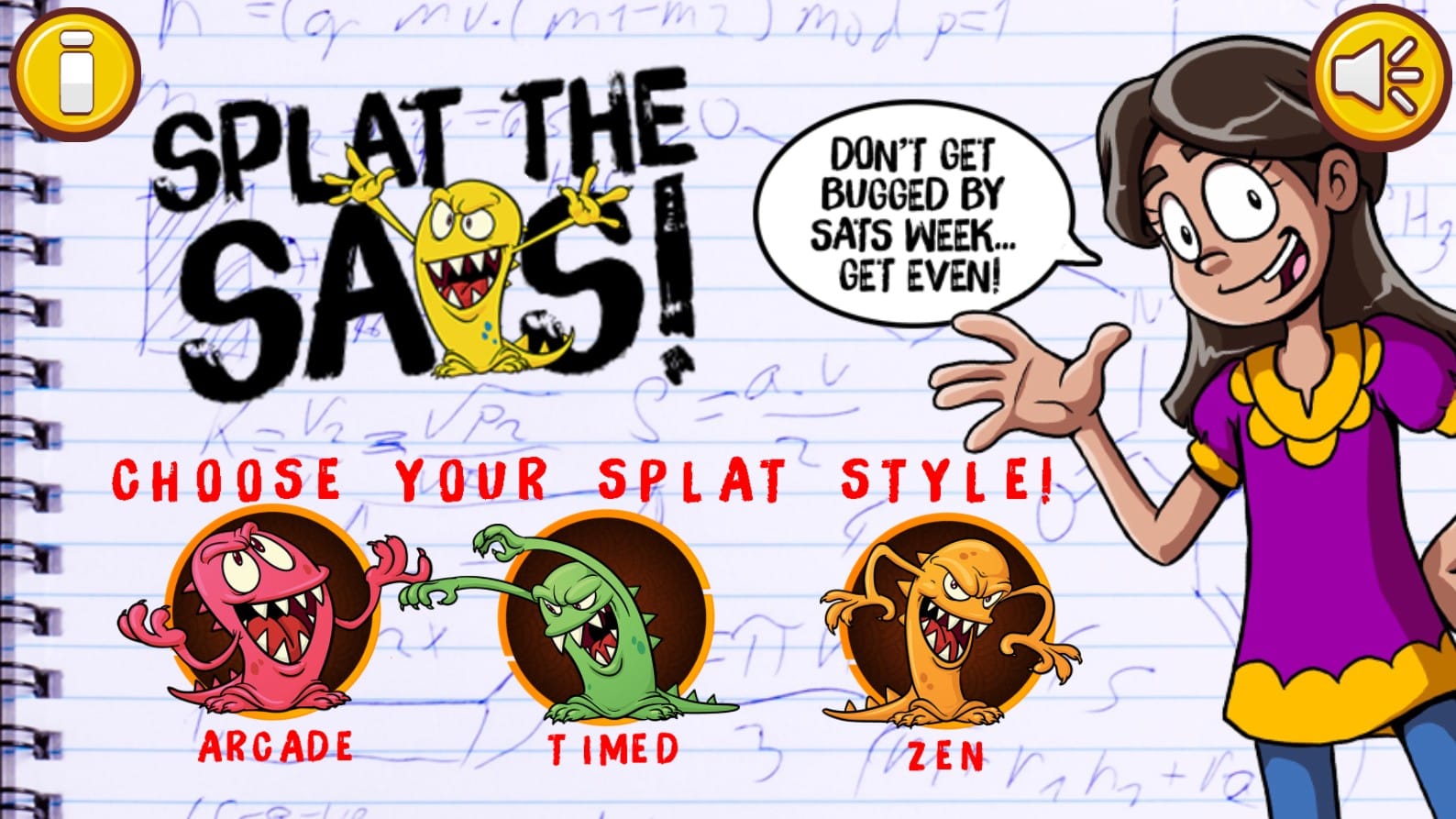 Splat the SATS