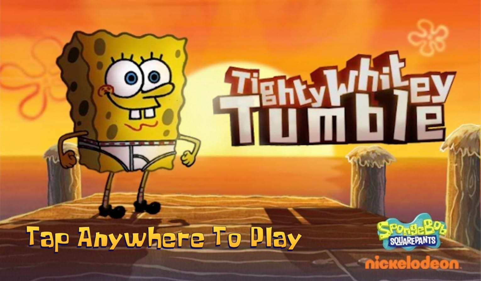 SpongeBob Tighty Whitey Tumble