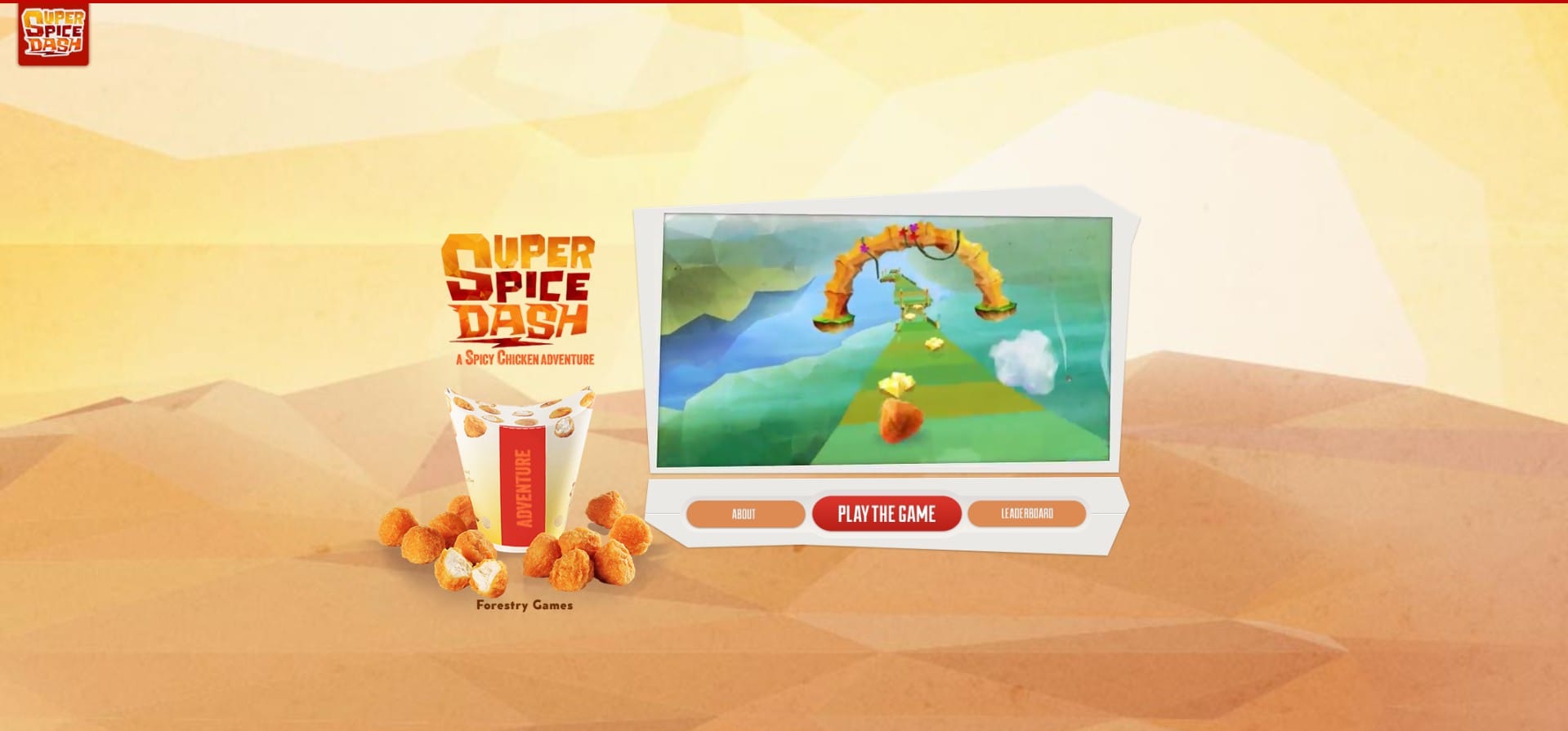 Super Spice Dash: A Spicy Chicken Adventure