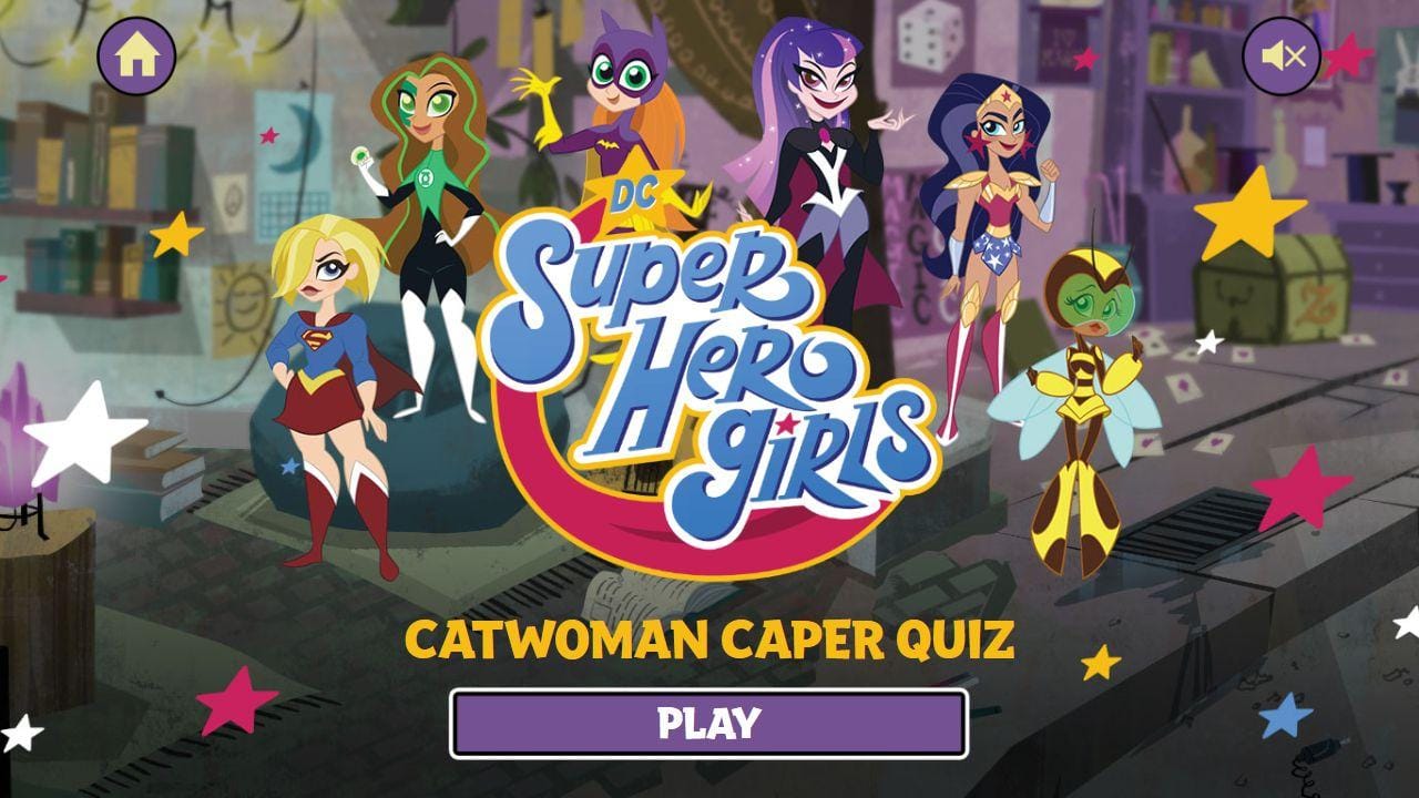 DC Super Hero Girls Catwoman Caper Quiz