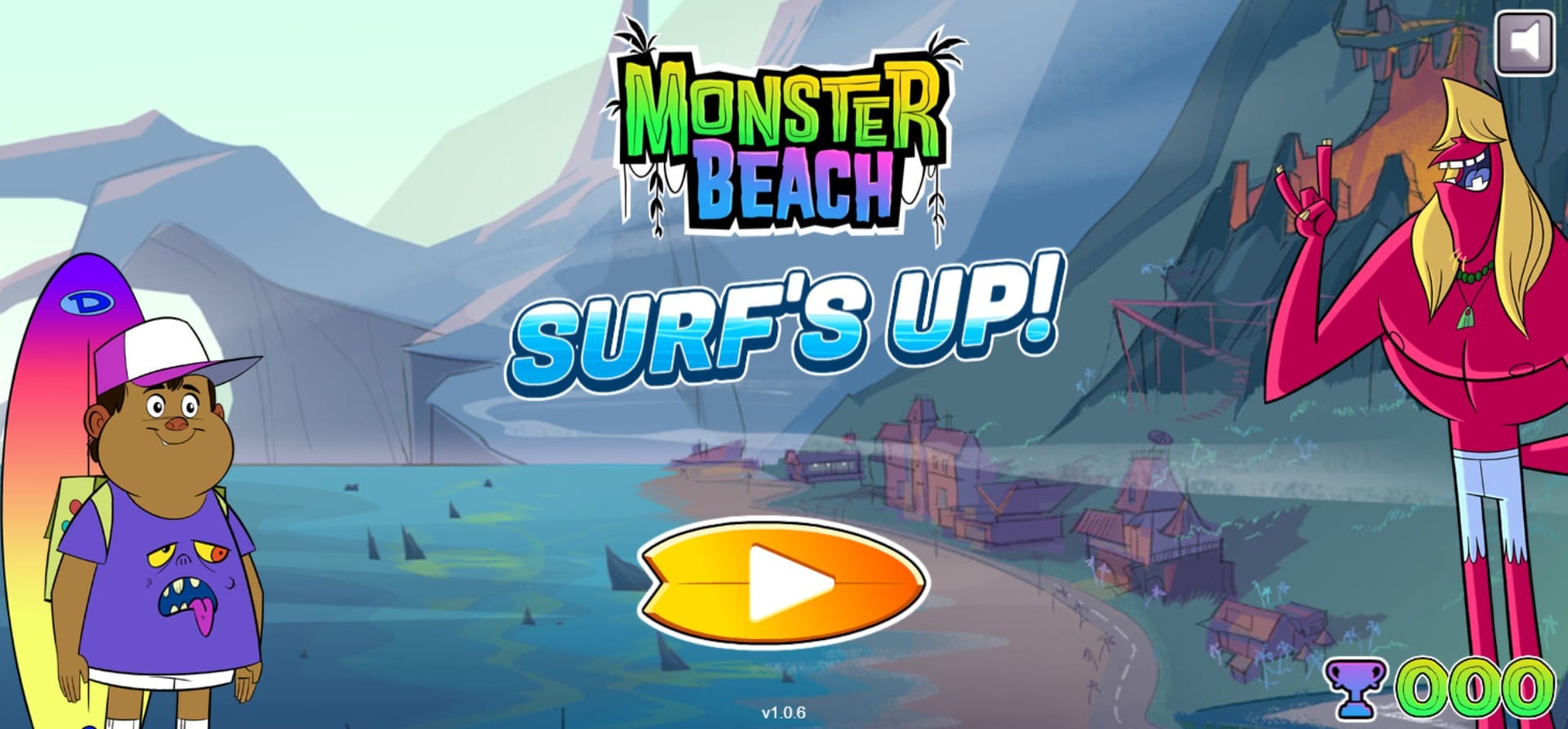 Monster Beach Surf's Up