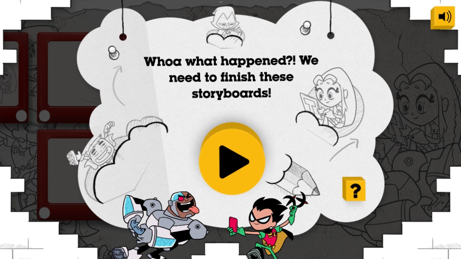 Teen Titans Go! Storyboard