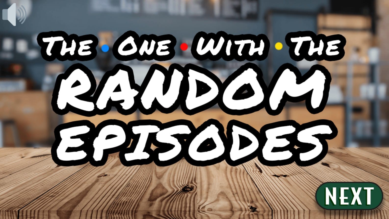 The One With The Random Episodes: Friends Trivia